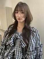 バランス ハレまち通り岡山駅前店(balance.) ハッシュカット×アッシュベージュ