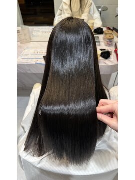 髪屋 紬 髪質改善ストレート