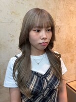 ドクターズサロン レラパール&nbsp;くびれロング/韓国ヨシンモリ/女神巻き/オリーブベージュ/巻き髪