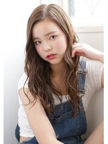 ヘアアンドメイク エジェリ(hair&make egerie) 外国人風ビーチウェーブ3 ハイライト 恵比寿