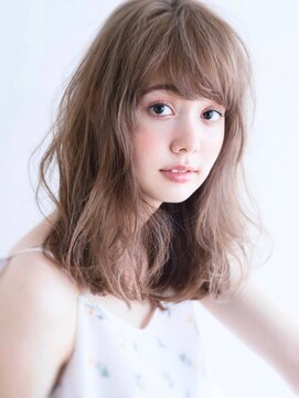 ローネス(LONESS) 【LONESS】小顔にみえる☆おしゃれカジュアルセミロング