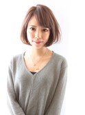大人かわいい☆ふんわりナチュラルショートボブ