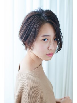 ウィルゴ(VIRGO) 【VIRGO】橋元リョウイチ アシメショート ダークブルージュ