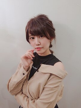 ミューズ 塩釜口店(MUSE) [MUSE塩釜口]アレンジたまねぎヘア by高瀬