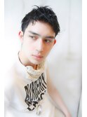 ショートレイヤー・ソフトツーブロック・ワイルドアップバング