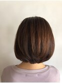 前下がりショートボブ
