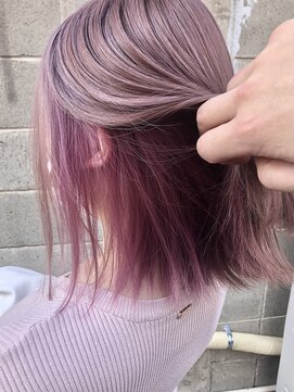 ライブトレア(LIVE TOREA) インナーカラーピンク