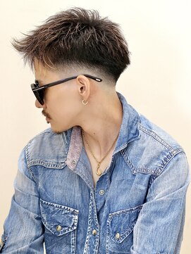 ベーア メロー(Bar mellow) ワイルドスパイキージェットモヒカン【スキンフェード】