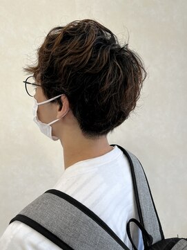 ヘアー ル シェーヌ ワンセカンド(hair le chene 1/2) 刈り上げ×パーマ