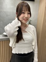 ロンドプロフィール 浦和(Lond profil)&nbsp;小顔ヘア　韓国　顔まわりレイヤー　haruhi【浦和/大宮】