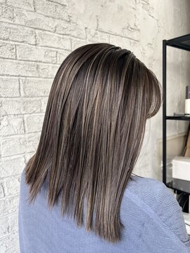 プライズ 池袋店(prize) 30.40代ハイライトカラーロイヤルベージュカラー