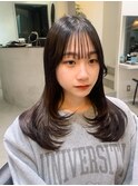 韓国ヘアレイヤーカットくびれヘア大宮美容室
