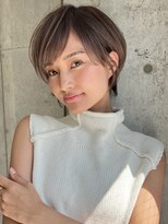 ヴォア(VOA)&nbsp;透け感ベージュ×ショート