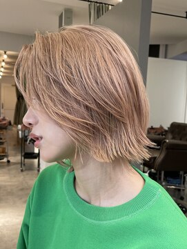 イル 大阪淀屋橋(i'll) ハイトーンレイヤーボブショートボブ10代20代30代前髪あり