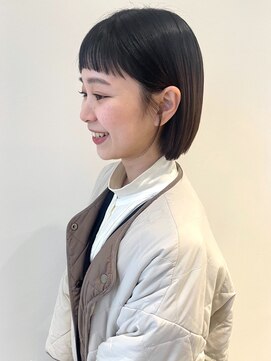 シテン(SITEN) ストレート/ミニボブ/ダークブラウン