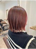 【Gift.hair&spa】インナーカラー×ボブ