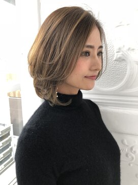 ガーデン 銀座(GARDEN) 大人ひし形ミディアムレイヤーカット