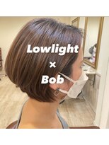 ヘアーズ ロッソ(hair's ROSSO)&nbsp;Low light×Bob[30代40代50代]