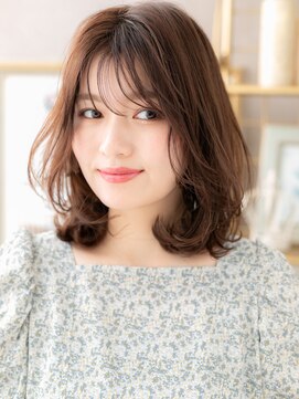 カバーヘア イヴ 戸頭店(COVER HAIR EVE) 韓国風外ハネカールセミウェット抜け感ヘアa戸頭20代30代40代