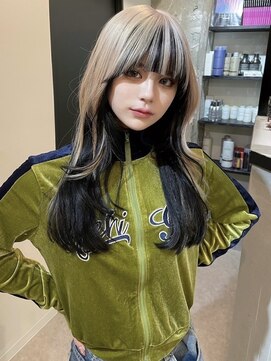 ペレ 梅田(PELE) 黒髪/ボブルフ/ネビージュ/小顔/ワンレン/梅田/髪質改善/前髪