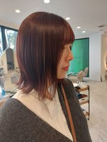 カムバイネオリーブ 溝の口店(Cam by neolive) ☆くびれボブ・オレンジベージュ☆小顔