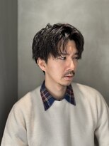 ロンドアンメゾン 原宿(Lond un Maison.)&nbsp;【吉田智哉】韓国マッシュ、ニュアンスパーマ、ダークアッシュ