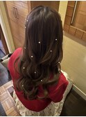 ハーフツインヘアアレンジ【立川/浴衣/立川南/Tokio/お呼ばれ】