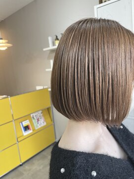 ヘアーサロン リベット(hair salon Libett) 【☆】#髪質改善メテオ、グレージュボブ