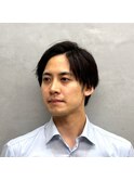 清潔感と知的さを演出するナチュラルセンターパート◎ビジネス