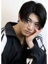 オーシャントーキョー 心斎橋(OCEAN TOKYO WEST)&nbsp;センターパート黒髪ストレートダウンパーマ