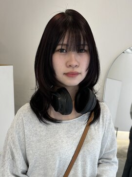 シス バイ フィット(SYS by fit) ダークレッド×レイヤー