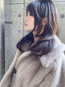 ラキング ギンザ トウキョウ(LAKING GINZA) くびれヘア/アプリコットオレンジ/夏/ハイライトカラー[銀座駅]