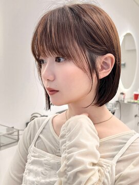 メルバイグラフ 梅田(mel by GRAFF) 【ミニボブ】ナチュラルボブ/ストレートボブ/ショートボブ