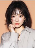 大人ボブ/レイヤーボブ/眉上バング/フェイスレイヤー