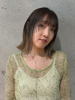 キャロルガーデンズ ボコカ 表参道(Carroll Gardens bococa) 【kacho】ダブルカラー デザインカラー 裾カラー