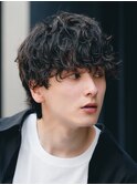 原宿メンズルーズシャドウパーマ波巻スパイラルパーマ30代fifth