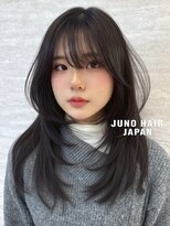 ジュノヘアージャパン 表参道(JUNO HAIR JAPAN)&nbsp;★透けるトーンダウンはブルージュ！暗くしても柔らかい印象に★