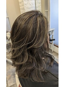 アース 福岡天神赤坂店(HAIR & MAKE EARTH) 白髪染めじゃんし白髪ぼかし