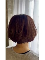 アム(AMU)&nbsp;大人のゆるふわボブパーマ