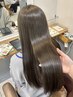 【ツヤ髪ケア】カット+髪質改善カラー+超音波premiumトリートメント[横浜駅]