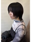 美髪矯正ウルフカット