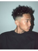 フリーク バーバーショップ 都島店(FREAK BARBER SHOP)&nbsp;ハードツイストスパイラル×スキンフェード