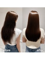アース 渋谷店(HAIR&MAKE EARTH)&nbsp;美髪縮毛矯正で叶える艶髪ロング