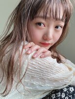 charme 神戸元町/三宮 髪質改善トリートメント&ヘッドスパ【シャルム】&nbsp;グレージュ/ブリーチなしダブルカラー/韓国風レイヤーカット