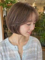 ヘアーズルーム 近鉄八尾(hair's RooM)&nbsp;【近鉄八尾】 丸みショートボブ