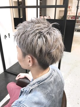 ヘアーメイク マーズ 売布店(Hair Make Mars) メンズ×ラベンダーグレー