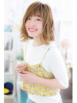 ミック 日暮里店(miq)&nbsp;グラデカラー★無造作エアリーボブa