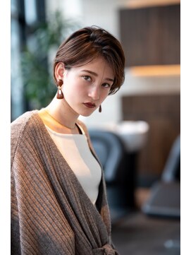 オースティン 錦糸町(AUSTIN) AUSTIN☆外ハネボブアッシュブラウンネオウルフツイストパーマ