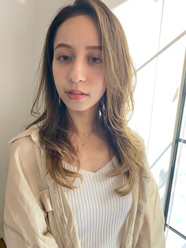 ロイド(Royd.) 大人かわいいベージュバレイヤージュ