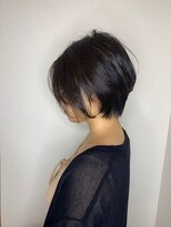 フロート 小阪店(float)&nbsp;ダークブラウン_エアリーミディ 黒髪 ホワイトアッシュ